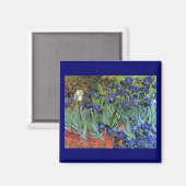 Van Gogh Irises (F608)  Fine Art Magneet (Voorkant / Achterkant)