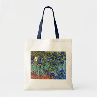 Van Gogh Irises (F608)  Fine Art Tote Bag