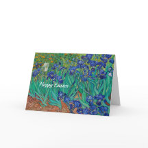 Van Gogh Irises Floral Painting Pasen
