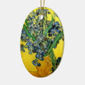 Van Gogh: Irises Keramisch Ornament (Links)