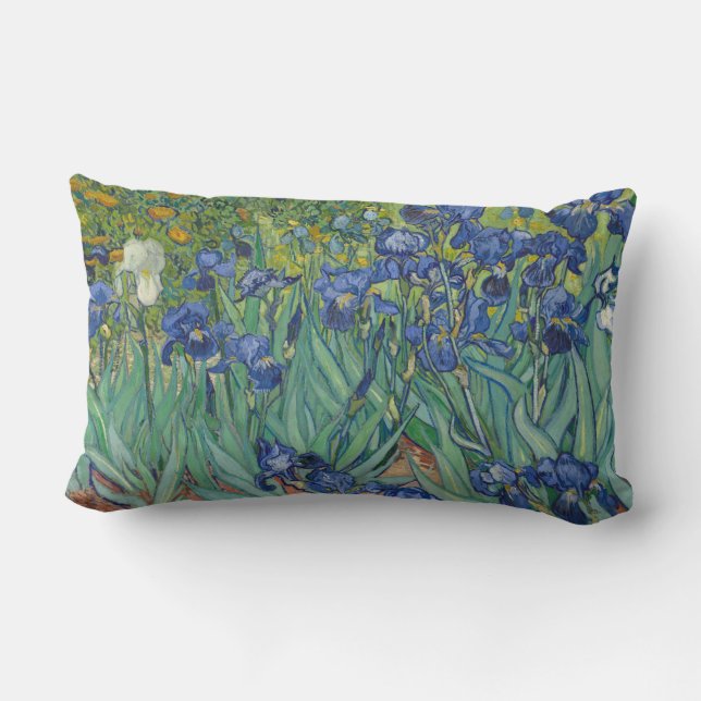Van Gogh  Irises Kussen (Achterkant)