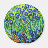 Van Gogh Irises Magneet (Voorkant)