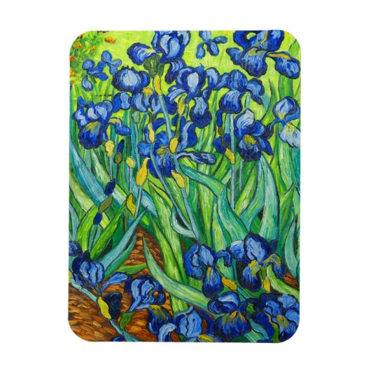 Van Gogh Irises Magneet (Verticaal)