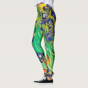 Van Gogh Irises/Paars/St. Remy Leggings