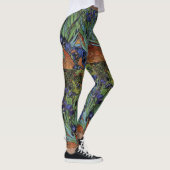 Van Gogh Irises Pantalons de Leggings Art (Droite)