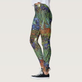 Van Gogh Irises Pantalons de Leggings Art (Gauche)