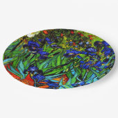 Van Gogh - Irises Papieren Bordje (Gekanteld)