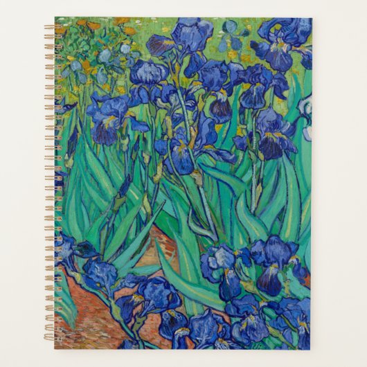 Van Gogh Irises Planner (Voorkant)