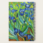 Van Gogh Irises Planner (Achterkant)