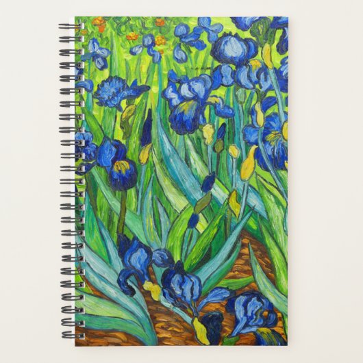 Van Gogh Irises Planner (Voorkant)