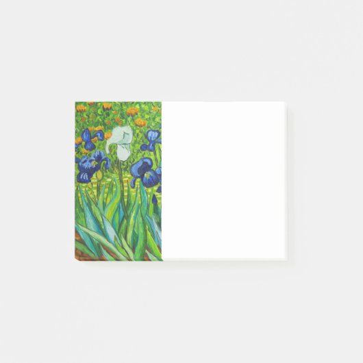 Van Gogh Irises Post-it® Notes (Voorkant)