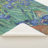 Van Gogh  Irises Sherpa Deken (3/4)
