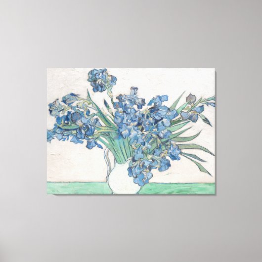 Van Gogh "Irisis"  Canvas Afdruk (Voorkant)