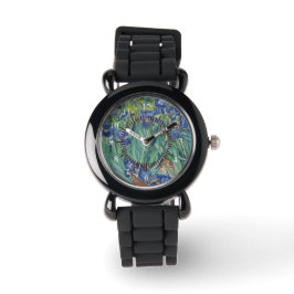 Van Gogh Irissen Flowers Peace Love Natuur Destiny Horloge