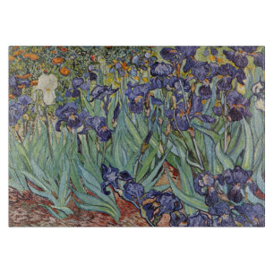Van Gogh Irissen Impressionistisch Schilderij Snijplank