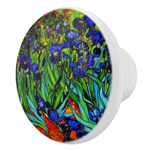 Van Gogh - Irissen Keramische Knop (Rechts)