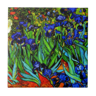 Van Gogh - Irissen Tegeltje