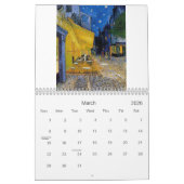 Van Gogh Kalender (Mar 2026)