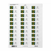 Van Gogh Keizerlijke Fritillairen Etiket (Full Sheet)