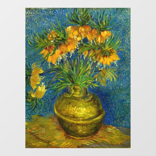 Van Gogh Keizerlijke Fritillairen Raamsticker (Vel)