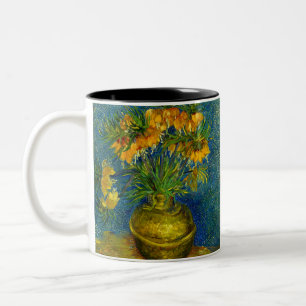 Van Gogh Keizerlijke Fritillairen Tweekleurige Koffiemok