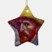 Van Gogh kerstversiering Keramisch Ornament (Rechts)