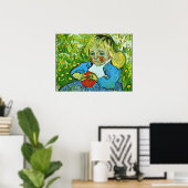 Van Gogh - Kind met een Sinaasappel Poster (Thuiskantoor)