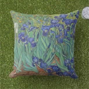 Van Gogh Klassiek Schilderij Irissen Floral Botani Buitenkussen