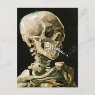 Van Gogh - Kop van een skelet Briefkaart