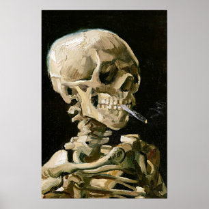 Van Gogh - Kop van een skelet Poster