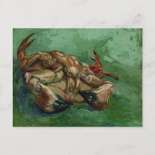 Van Gogh   Krab op zijn rug   Adreswijziging Aankondigingskaart