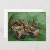 Van Gogh  krab op zijn rug Briefkaart (Voorkant / Achterkant)