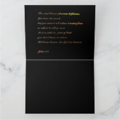 Van Gogh - La Nuit étoilée - Carte de Noël Blanche (Intérieur)