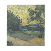 Van Gogh Landschap in Twilight Notitieblok (Voorkant)