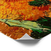 Van Gogh - Landschap met huizen en ploegen Poster (Hoek)