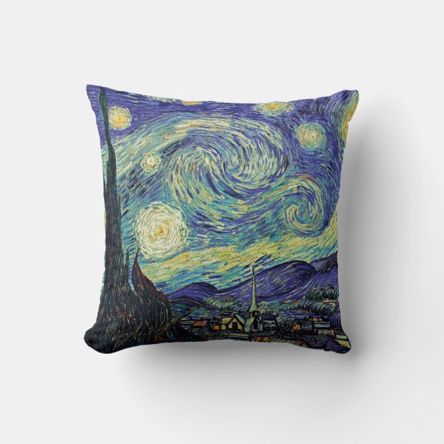 Van Gogh Le Coussin De Nuit Starry (Recto)