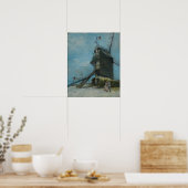 Van Gogh - Le Moulin de La Galette Poster (Keuken)