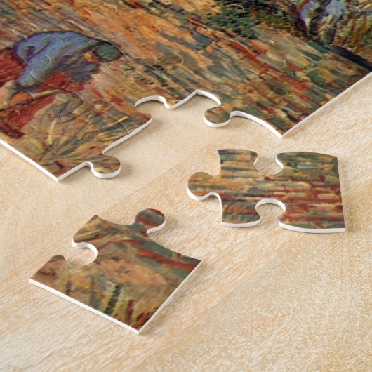 Van Gogh - Le Moulin de La Galette Windmill Legpuzzel (Zijkant)