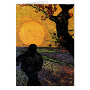 Van Gogh; Le Semeur, Paysan Agriculteur Vintage