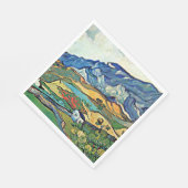 Van Gogh - Les Alpilles Berglandschap, Servet (Hoek)