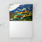 Van Gogh - Les Alpilles Kaart (Binnen)