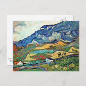 Van Gogh - Les Alpilles Mountain Landscape Briefkaart (Voorkant / Achterkant)