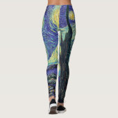Van Gogh Les Leggings De Nuit Starry (Dos)