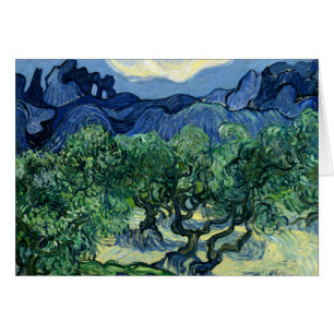 Van Gogh Les Oliviers Paysage Peinture