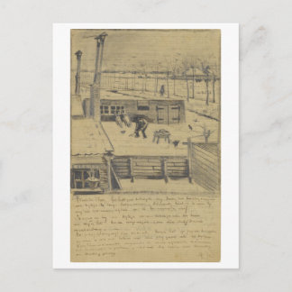 Van Gogh Letter Sketch 330 Briefkaart