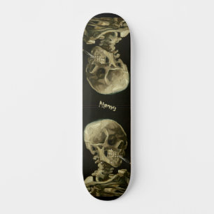 Van Gogh Masterpart Artwork Skeleton Rad Cool Skateboard
