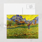 Van Gogh - Meadow in de bergen Briefkaart (Voorkant / Achterkant)