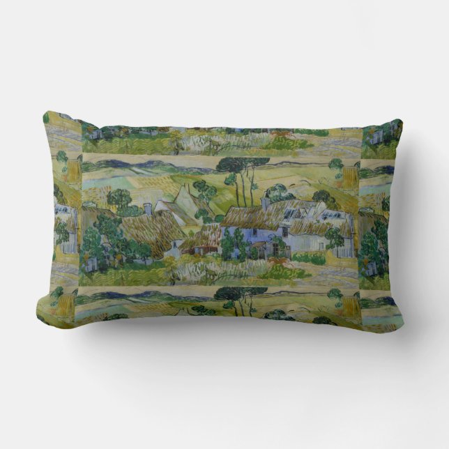  van Gogh met een watje van een heuvel Kussen (Voorkant)