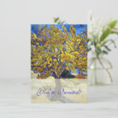 Van Gogh Moerbeiboom meesterwerk Kunst Kaart (Staand voorkant)