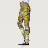 Van Gogh Moerbeiboom meesterwerk Kunst Leggings (Links)